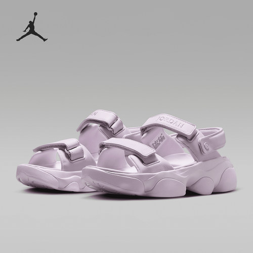 Nike/耐克正品JORDAN女士轻便透气运动沙滩凉鞋FN5036-500 - 图0