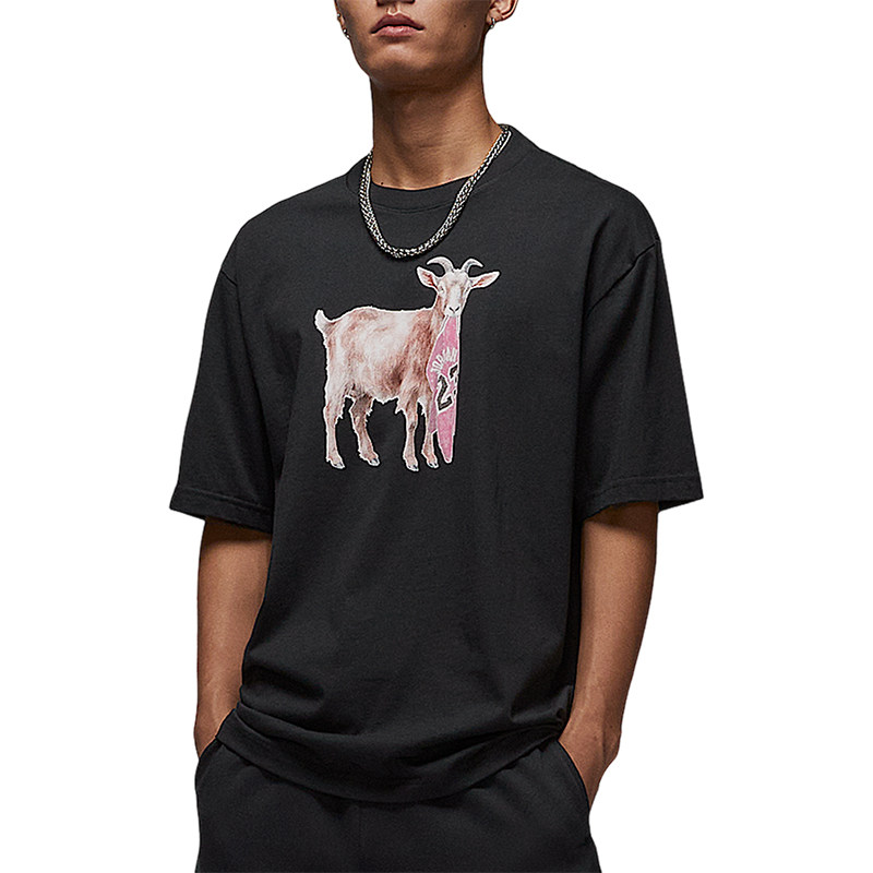 Nike/耐克正品JORDAN男士透气图案印花宽松短袖IF0787-010,淘宝优惠券,粉丝福利购,淘宝优惠卷