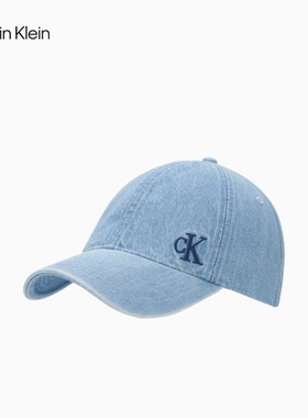 CK男女同款刺绣字母牛仔棒球帽
