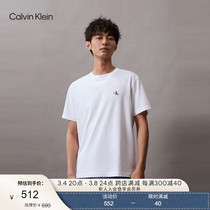 CK Jeans24 Spring Summer New Men Casual Commuter Letter Printed Comfort Loose Short Sleeve T-shirt J325573