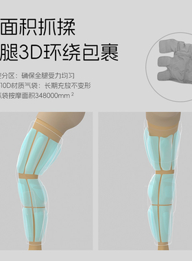 FUJIIRYOKI腿部加热按摩器