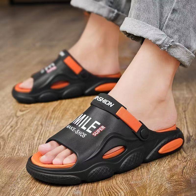 拖鞋男士夏季外穿防滑新一字潮流开车两用运动沙滩凉鞋,淘宝优惠券,粉丝福利购,淘宝优惠卷