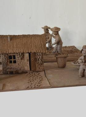 桢寅堂纯手工毕业设计陶艺作业商务订制礼品生日礼物摆件定做