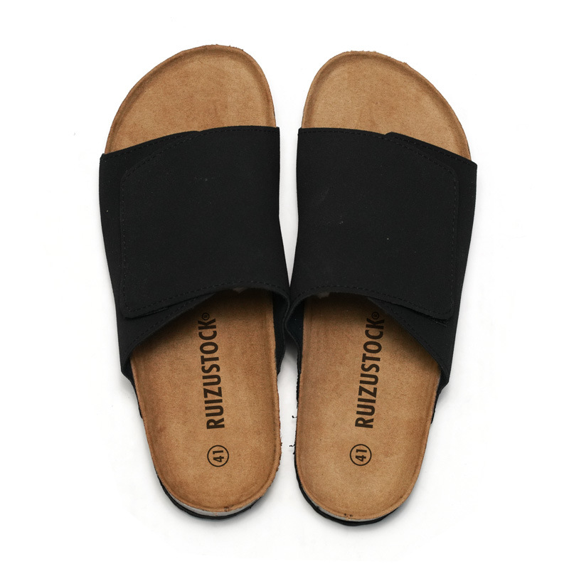 Summer Cork Sandals Men's Clogs Slippers 男士拖鞋软木外穿 - 图3
