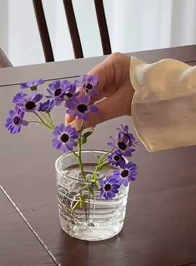 插花玻璃球花枝固定神器艺术