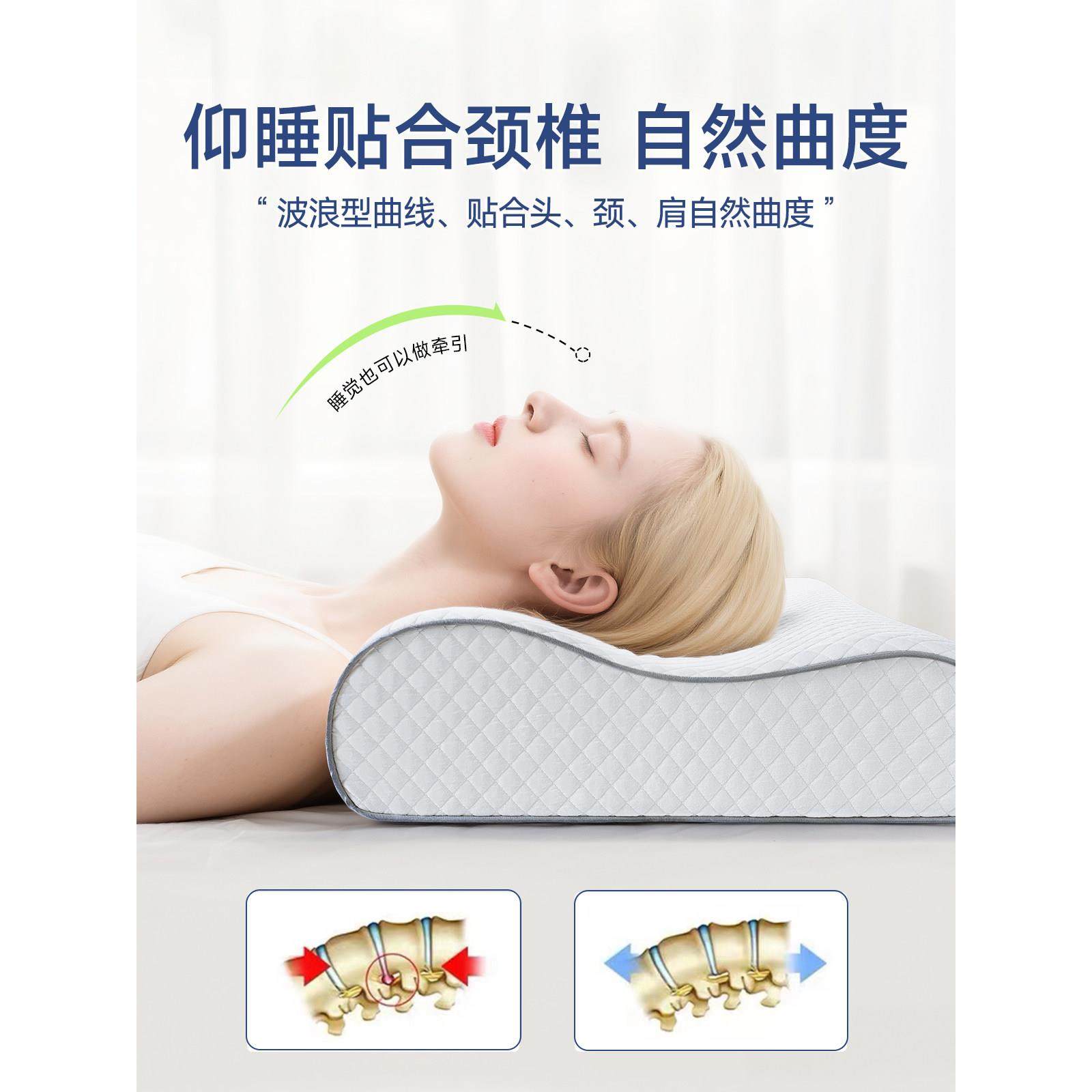 零压感深睡眠记忆棉枕头护颈椎助睡眠学生宿舍睡觉专用单人一祇装,淘宝优惠券,粉丝福利购,淘宝优惠卷