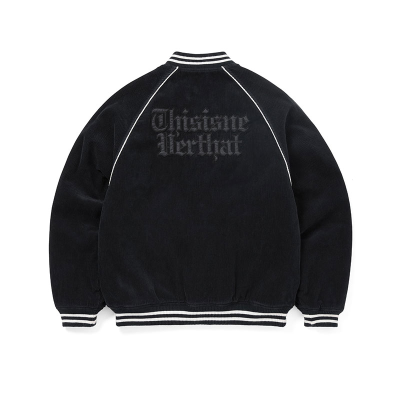 thisisneverthat® Corduroy Varsity Jacket 2025秋冬款夹克外套 - 图0