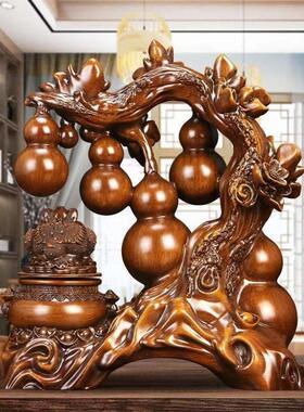 金蟾蜍转五福葫芦招财进宝家居客厅酒柜装修开启乔迁装饰