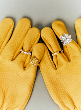 COTEMP设计师品牌字母印章戒指