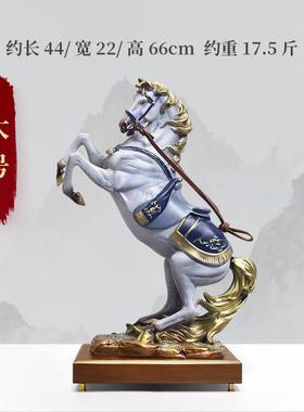 全铜马摆件赤兔马到成功家居客厅办公店铺装饰品乔迁开业礼品大号