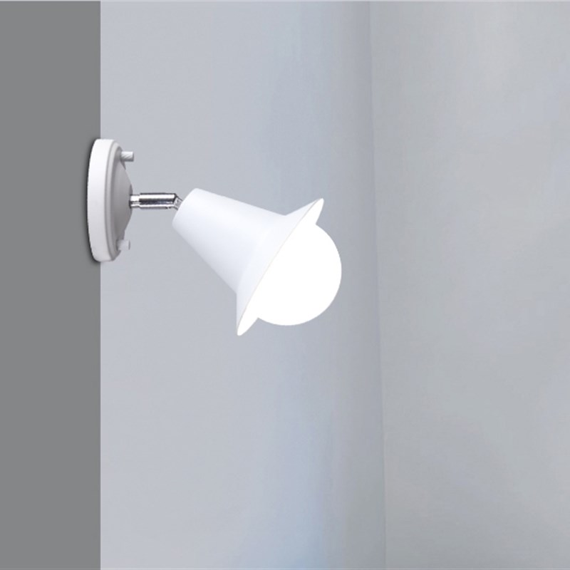 阁楼楼梯转角斜坡顶灯储物化妆卫生间角落吸顶灯墙面单头展厅射灯 - 图2