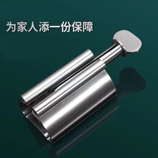 304 stainless steel lazy toothpaste squeezing artifact new squeeze children's toothpaste household facial cleanser punch manual