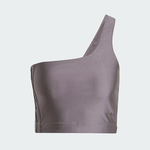 Adidas/阿迪达斯正品三叶草SPANDEX CROP女士运动背心IS2352 - 图1