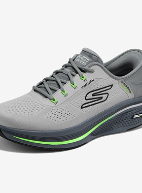 Skechers斯凯奇正品MEN'S GO男款运动休闲透气跑步鞋220853-CHAR