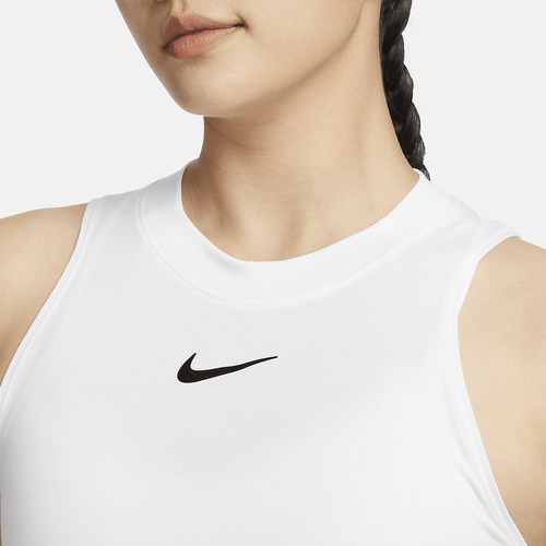 Nike/耐克正品2024新款夏季女士无袖网球运动背心FD5674-100 - 图2