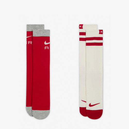 Nike/耐克正品新款男女针织耐磨休闲运动袜两双装FN3149-901 - 图0