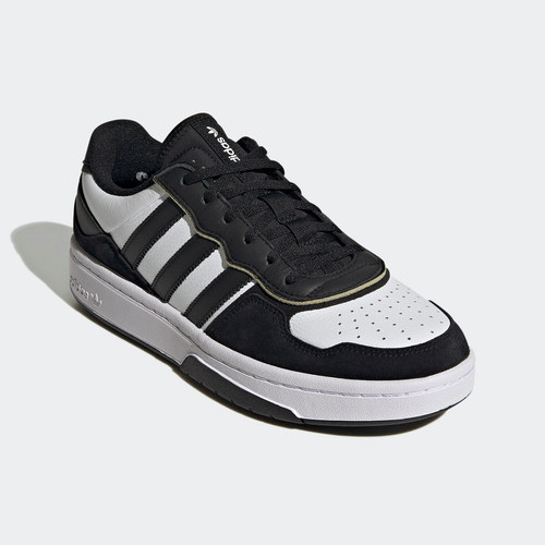 Adidas/阿迪达斯正品COURTIC三叶草男女款经典运动板鞋JS3034 - 图0