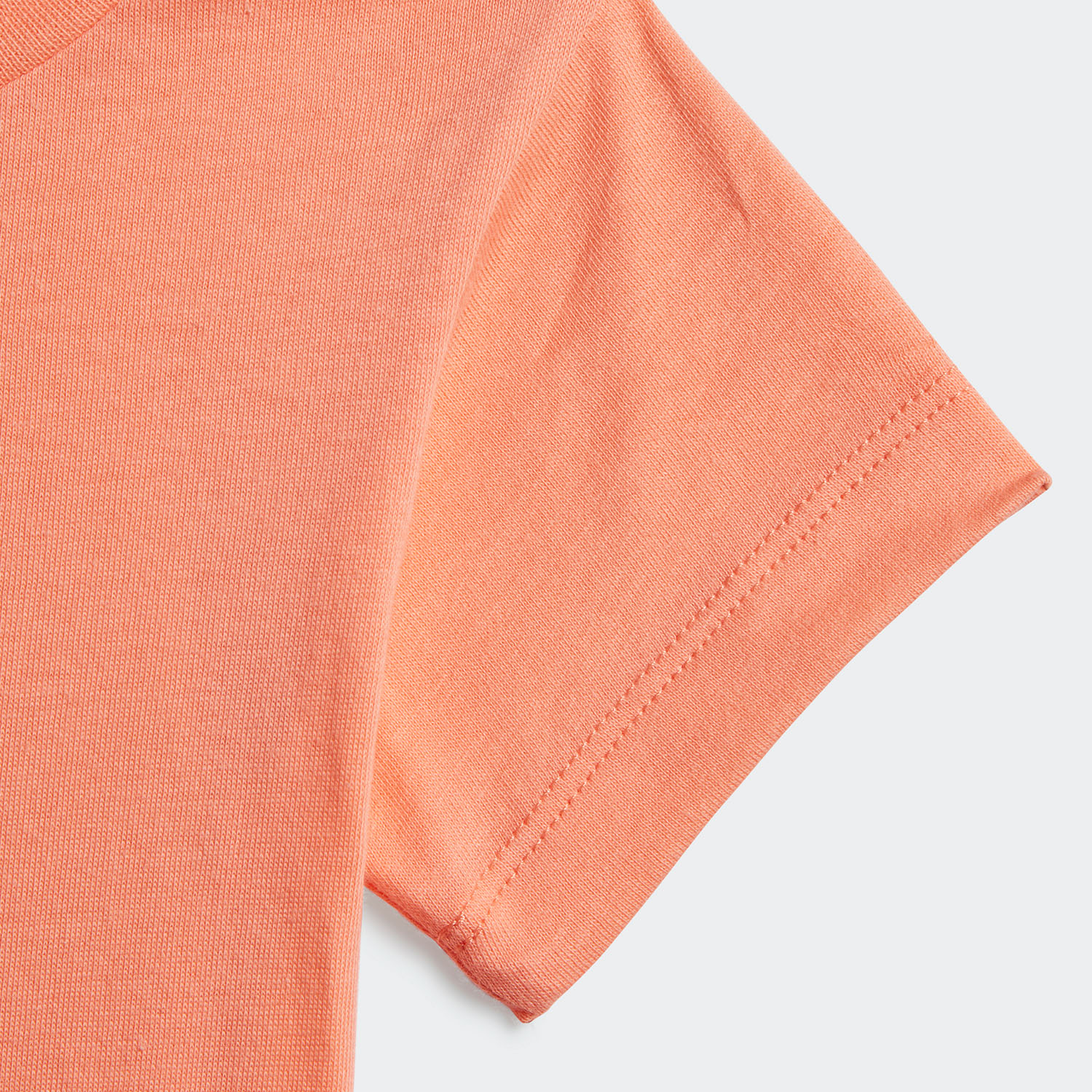 Adidas/阿迪达斯正品夏季新款三叶草婴童运动短袖T恤FM5611 - 图0