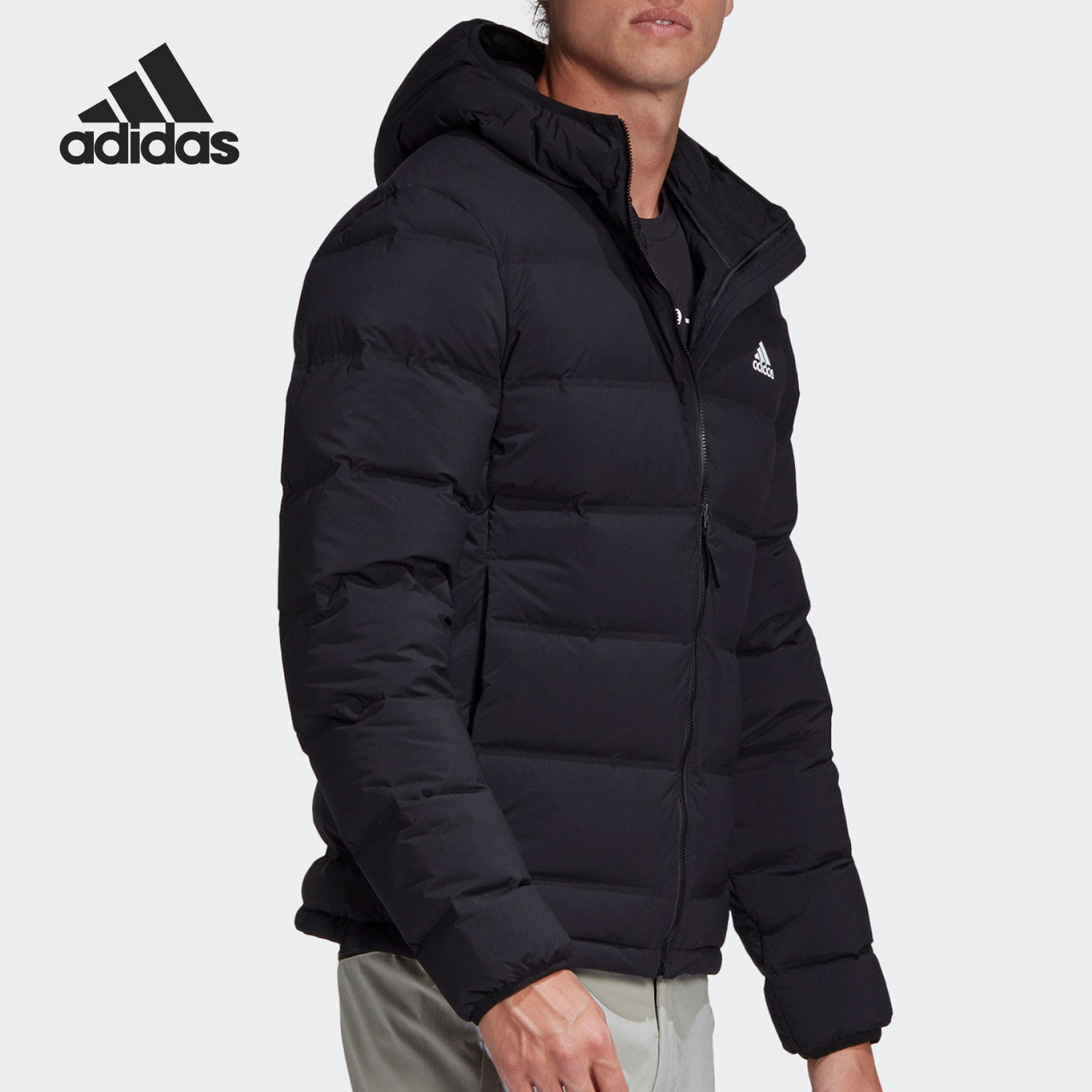 Adidas/阿迪达斯正品当季新款男保暖羽绒服FT2521 - 图2