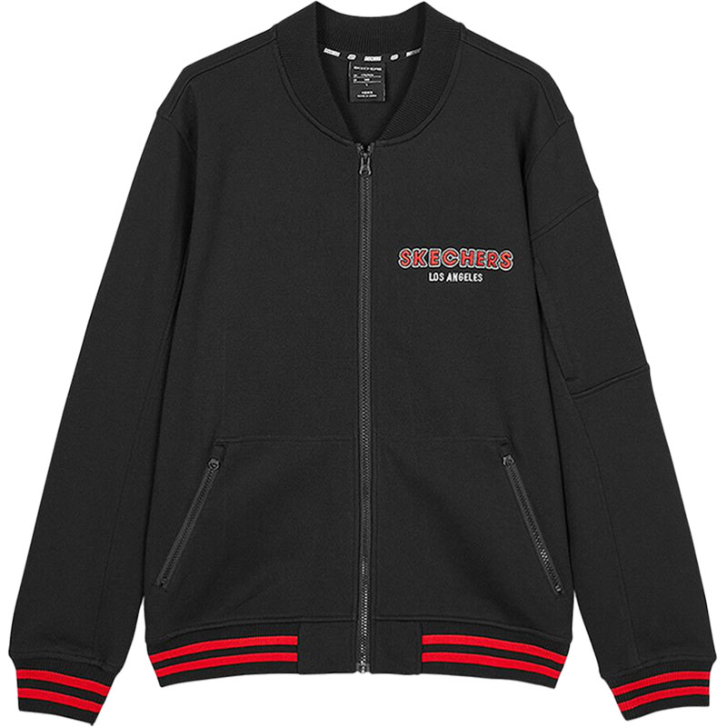 Skechers/斯凯奇正品春季新款男子保暖夹克外套L121M005 - 图3