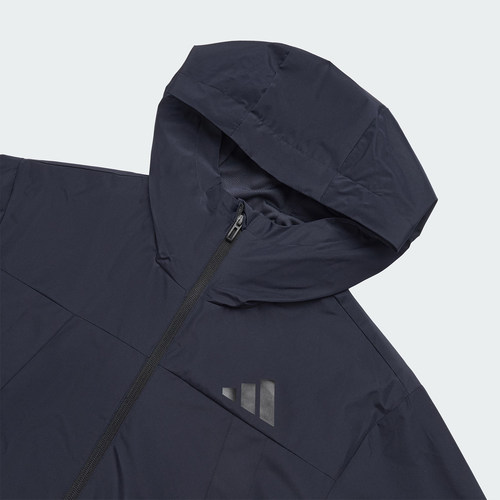 Adidas/阿迪达斯正品V WV JACKET男士连帽拒水运动梭织外套IB7053 - 图1