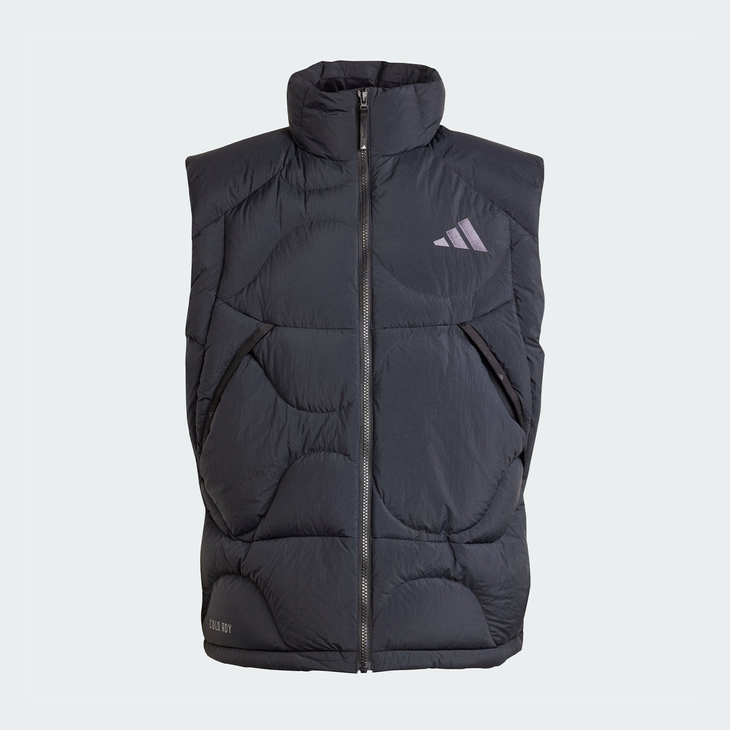 Adidas/阿迪达斯正品运动男士抗风保暖背心立领羽绒马甲JG5937 - 图2