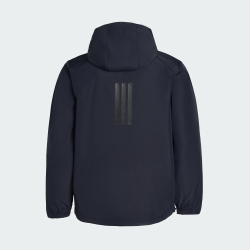 Adidas/阿迪达斯正品V WV JACKET男士连帽拒水运动梭织外套IB7053 - 图0