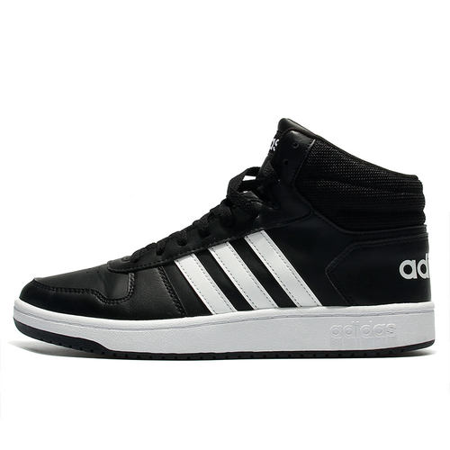 Adidas/阿迪达斯正品 HOOPS 2.0 MID 男女运动休闲板鞋FY8618 - 图3