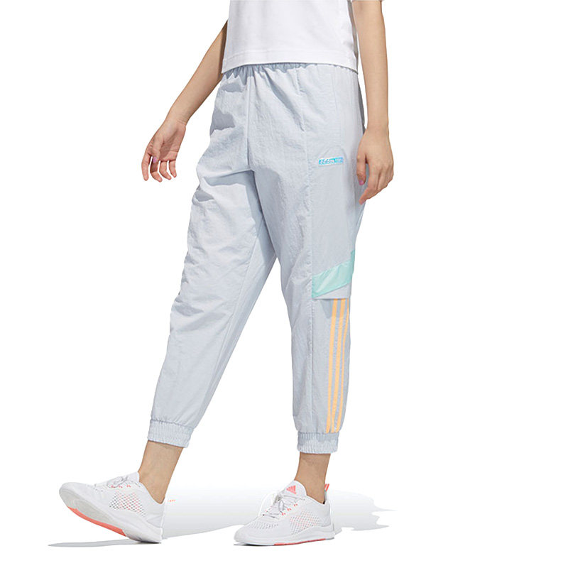 Adidas/阿迪达斯正品年新款女子束脚防风休闲运动长裤 GP5462 - 图3