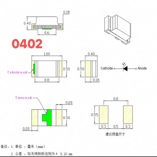 工厂直销LED灯珠 贴片 0603 0805 1206红/绿/黄/蓝/橙/白灯整盘 - 图0
