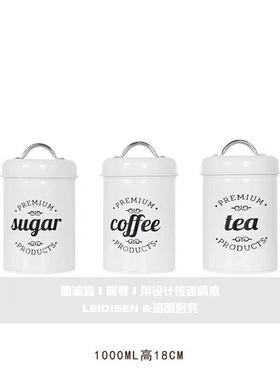 饭厅样板间展厅展示厨房密封罐储装饰摆饰密封罐存钱筒软装饰品