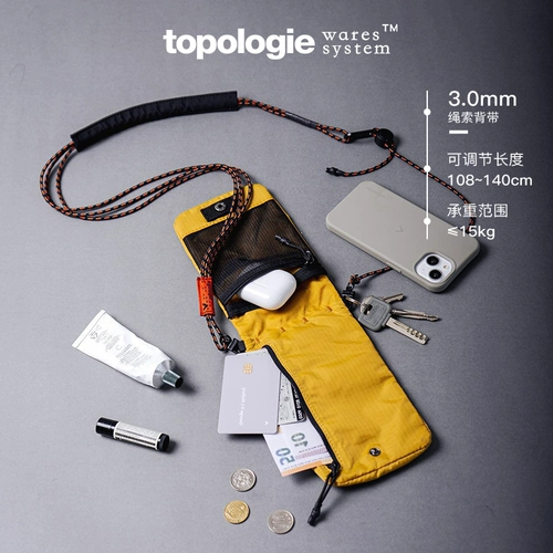 Topologie Регулируемый дорожный мобильный телефон, съемная сумка через плечо, ремешок для сумки, 3мм, iphone