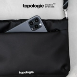 Topologie Складная сумка через плечо подходит для мужчин и женщин для отдыха, портативный спортивный рюкзак, сумка на одно плечо