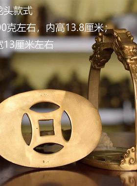 纯铜马镫工艺品礼品马具骑马工具道具黄铜仿古怀旧包邮