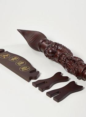 黑檀实木雕刻文昌笔乔迁送礼祝福书房客厅玄关家居装饰工艺品摆件