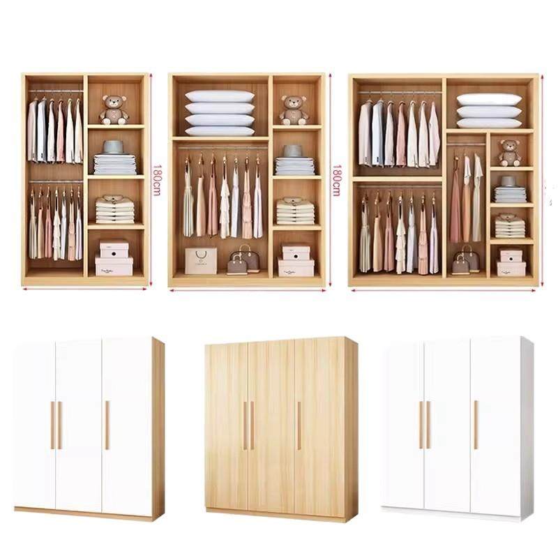 柜家用卧室出租房用简儿易装经济组型实衣ZAR木童小户型收纳柜子 - 图3