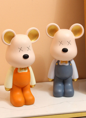 暴力熊存钱罐可存取儿童男女孩