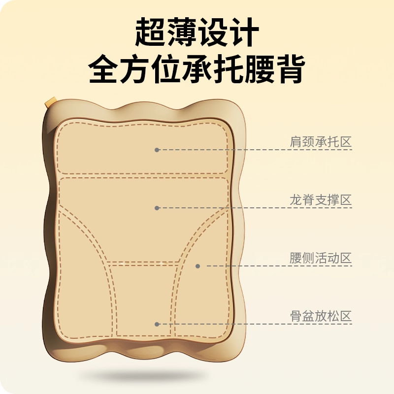 妙界MX06腰部按摩器背腰部揉捏全身按摩枕家用腰椎颈肩热敷助睡眠,淘宝优惠券,粉丝福利购,淘宝优惠卷