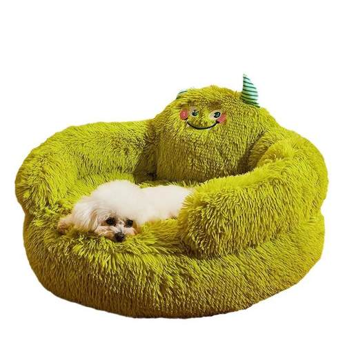 狗窝猫窝冬季保暖宠物窝小怪兽四季通用狗垫子狗狗窝猫咪沙发坐垫 - 图3