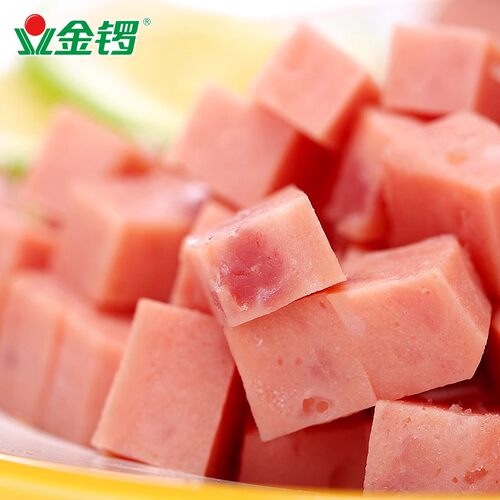 金锣肉粒多特级火腿肠35g*16支家用淀粉肠即食煎香肠泡面烧烤零食 - 图2