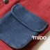 Áo vest trẻ em Mipo nam xuân hè mới 2019 cho trẻ em denim vest vest vest 1-5-8 tuổi - Áo ghi lê Áo ghi lê