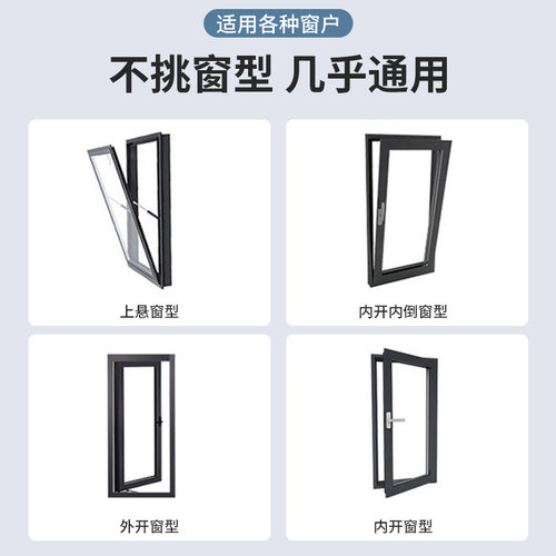 免打孔窗户抽屉锁柜子儿童安全防盗限位器柜门锁冰箱锁密码锁宝宝 - 图1