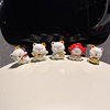 Electric car decorations healing doll car decorations