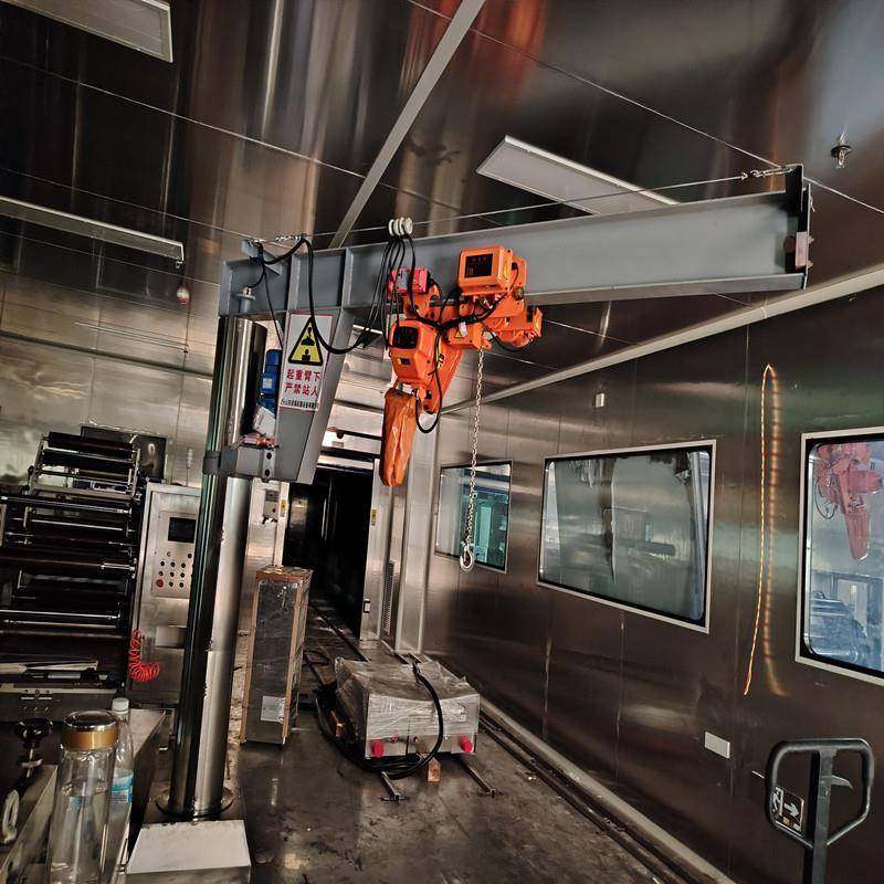 电动单臂吊60度旋转室内外装卸货物1吨2吨独臂吊悬臂吊,淘宝优惠券,粉丝福利购,淘宝优惠卷