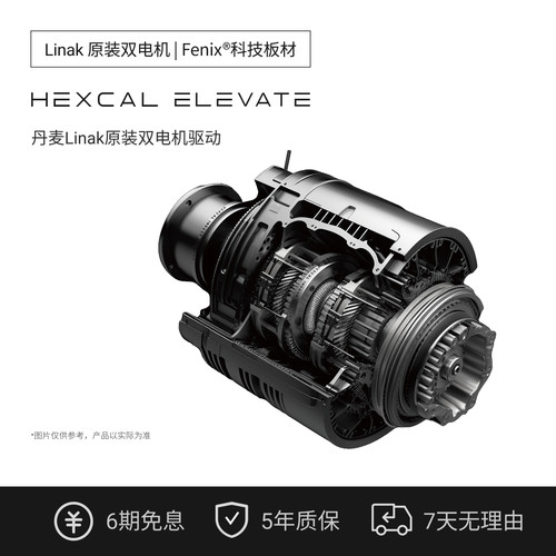 Elevate F5意大利进口Fenix桌板黑色亲肤触感LINAK双电机免费安装 - 图2