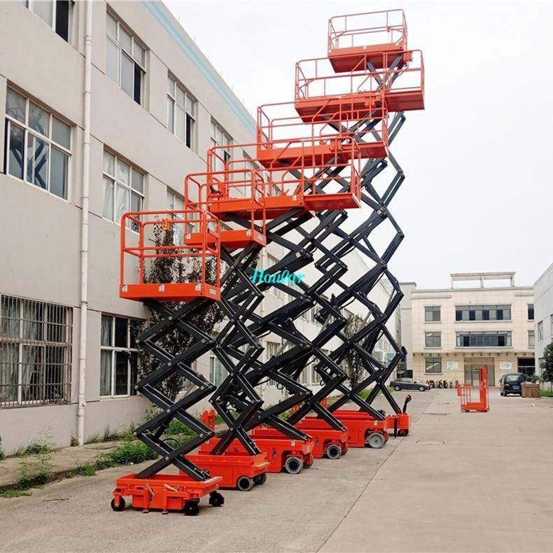 hoular好拉FSJY.9小型全电动升降平台全自行电驱动剪叉式升降机,淘宝优惠券,粉丝福利购,淘宝优惠卷