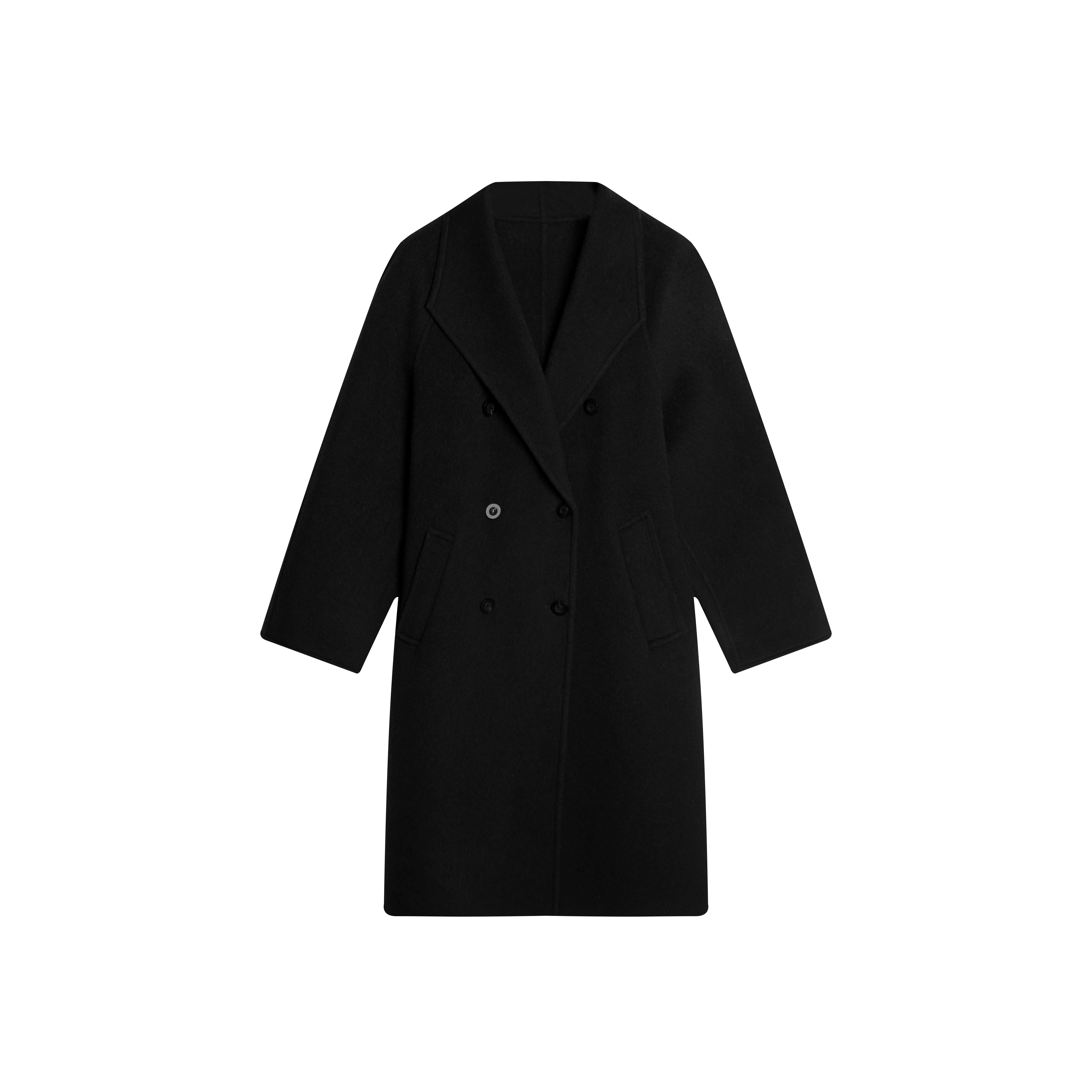 N°28【传承大衣】山羊绒双排扣中长款毛呢大衣,淘宝优惠券,粉丝福利购,淘宝优惠卷