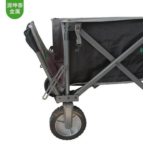 四项车延伸板户外折叠车便携户外搬运货小手推拉杆拖野营购物车 - 图2