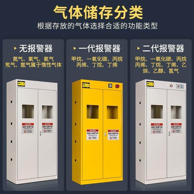 消防气瓶安全柜实验室防爆柜乙炔氮气氢气气体储存柜煤气罐存放柜,淘宝优惠券,粉丝福利购,淘宝优惠卷