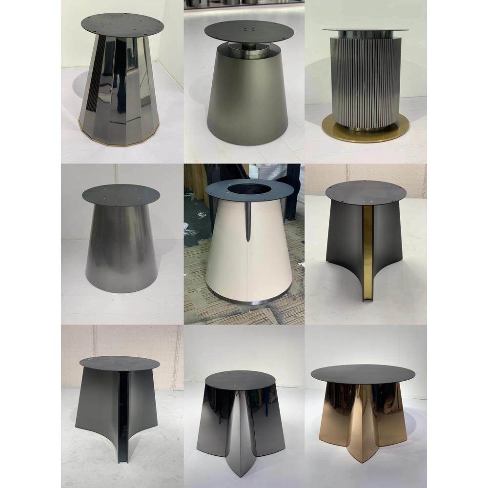 意轻大石圆式桌JEG腿奢石理餐桌脚岩板餐桌支架大尺寸不锈奢钢餐,淘宝优惠券,粉丝福利购,淘宝优惠卷